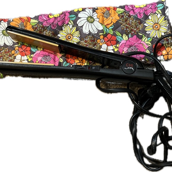 Handmade FLORAL Heat Resistant Bag for hot hair tools/straighteners - NWOT - Picture 3 of 6
